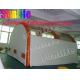 inflatable air tight 0.6mm pvc tarpaulin white outdoor spider tent