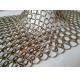 Design And Manufacture Stainless Steel Ring Metal Mesh Curtain 1.2x10mm