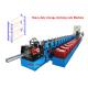 Storage Rack Roll Forming Machine , Heavy duty storage shelving up right Machine