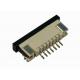 Horizontal Vertical Flexible Printed Circuit Connector 1mm Pitch 7 Pin