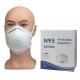  6864 nose cup chemical mask for cup mask cup mask material elastic earloop cup mask non woven cup mask