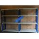 Pallet Steel Storage Shelves / Light Duty Double Deep Pallet Racking