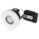 Steel IP20 Gu10 LED Ceiling Fixture Isolation Covered