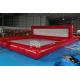 Inflatable Volleyball Court Pool With Net Giant Water Volleyball Field Inflatable Sport Games For Adults