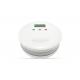 Carbon Monoxide Alarm Detector Replaceable Battery Operated CO Alarm Detector With LCD Display