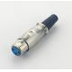 Male or Female Classic 3 Pin Audio Video XLR Connectors Plug DA1059