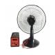 Brushless Motor Solar Operated Fan 16 Inch ABS Blade 12 Volt Solar Fan