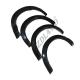 Matte Black Pickup Fender Flares For Ford Ranger 2022 T9  ABS 3M Tape