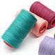 Rich Colors 210d Polyester Waxed Thread for Sewing Leather Cone material Plastic
