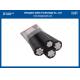 ABC 0.6/1kv Overhead Insulated Cable AAC/XLPE+AAAC/XLPE 3Cx35+NA25sqmm