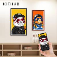 Custom OEM 43 Inch Digital Picture Frame NFT Frame Display Antiglare