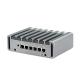 Fanless Mini Firewall PC Celeron Dual Core 3865U 6 Gigabit LAN Support PFsense Mikrotik