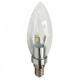 High quality aluminum+Glass cover 3W led candle bulb light 3 years warranty