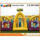 Yellow Boot Camp Tunnel Toys Indoor Obstacle Course Waterproof 0.55 mm PVC Tarpaulin
