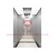 Passenger Elevator Hairline Stainless Steel Lift Cabin Etching 2500kg Load