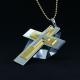 Fashion Top Trendy Stainless Steel Cross Necklace Pendant LPC472-2