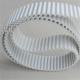 Endless AT10 Teeth Steel Cleats White Polyurethane Timing Belt PU Synchronous Belt