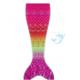 Child / Adult Mermaid Costume Tail Swimmable Barbie Pink Comfortable