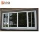 Black Aluminium Fabrication Sliding Hurricane Impact Safe Windows For Home Protect aluminum materials sliding window