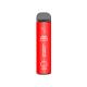 3500 Puffs Red Flat Mouthpiece Vape Pen Portable Pod System 1500mAh