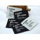 OEKO-TEX 3D Silicone Clothing Labels Flat Screen Printed Patches