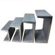 SUS 304 Stainless U Channel SS Profile Structural Bar BA 2B