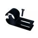 Adjustable Steel Black Metal Pipe Clamp  assemble Flexible Racking System