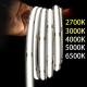 12V 24V LED COB Strip Light Single Colour Flexible 3000K 4000K 6500K