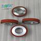 Low Noise Rubber Roller Wheel with Stainless Steel Metal Core for Packaging
