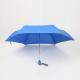 19 Inch Blue Auto Open Close Umbrella With 6 Panels And Blue Plastic Handle