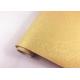Fire - Proof Washable Damask Self Adhesive Wallpaper Golden Color European Style