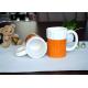 FDA SGS 16oz Eco Friendly Mugs , Medicine Eco Travel Mug Coffee Use