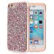2 in 1 Luxury Diamond Plating TPU+PC Flash Drilling Back Cover Cell Phone Case For iPhone 7 6s Plus