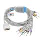 Durable EKG Cable Leadwires Burdick Compatible Direct Connect Banana Plug