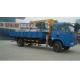 cheaper price and high quality truck mounted crane boom 2T 10T boom lorry vehicle for sale