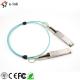 100gbps Qsfp28 To Qsfp28 Active Optical Cable Om3 Pvc Cable Length Optional