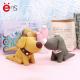 Plastic PVC Door Stopper Dog Shaped 14×6.5×10cm Size ABS PU Material