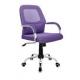 purple office medium back mesh chair/office staff mesh chair