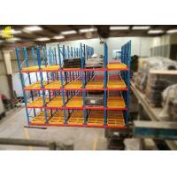 High Performance Pushback Pallet Racks , Antistatic Pallet Racking Storage