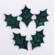 Holly Leaves Purple Christmas Party Crafts Decorative For Winter Wedding