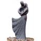 Lover Sculpture Water Fountains , Copper Outdoor Water Fountains For Backyard