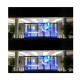 Custom P5.2 - 10.4mm Transparent LED Film Display Screen For Within OEM
