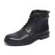 OEM Waterproof Navy Lace Up Mens Leather Dress Boots