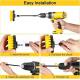 Drill Brush Set for Cleaning - Power Scrubber Brush Towel Kit with Extend Attachment for Car  View More