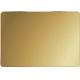 Yellow Gold Colored Sheet Metal , Width 600 - 1500mm Stainless Steel Decorative Panels