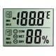 Temperature Humidity Tester TN LCD Display Positive Reflective 7 Segment LCD Display