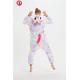 Women rainbow star fluffy Flannel Pijamas Animal Onesie kigurumi For Wholesale