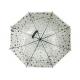 23 Auto Open POE Transparent Rain Umbrella Customized Creative Umbrella Design