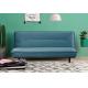Velvet Fabric Functional Sofa Bed Recycle Foam Material Solid Wood Legs