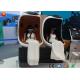 2 Seats VR Egg Cinema Simulator 9d Motion Rider Virtual Reality Roller Coaster Game